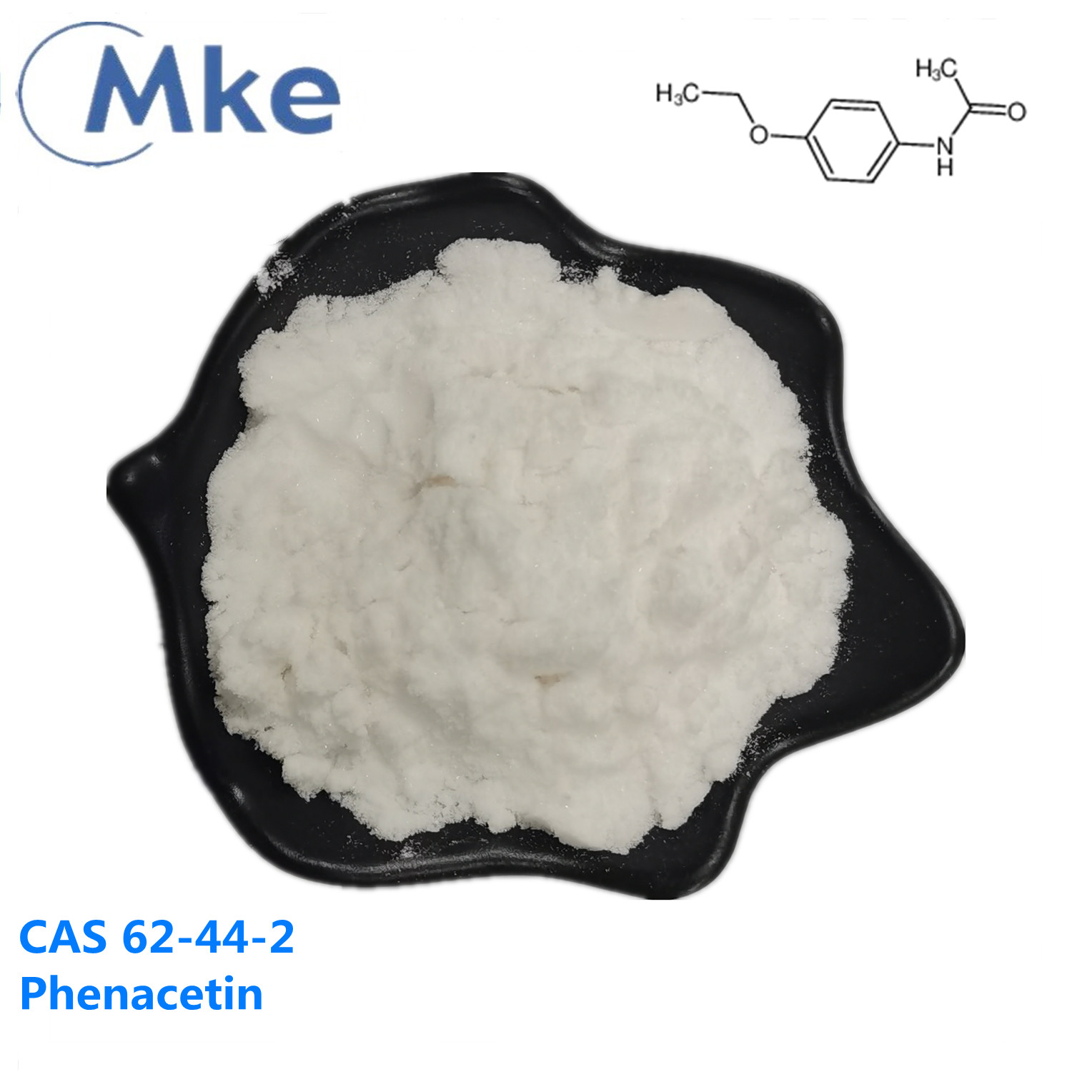Phenacetin/Acetphenetidin cas 62-44-2 über eine sichere Leitung versendet